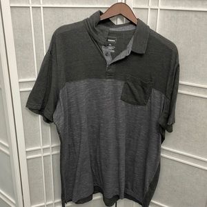 Charcoal color polo mens very nice barely worn!